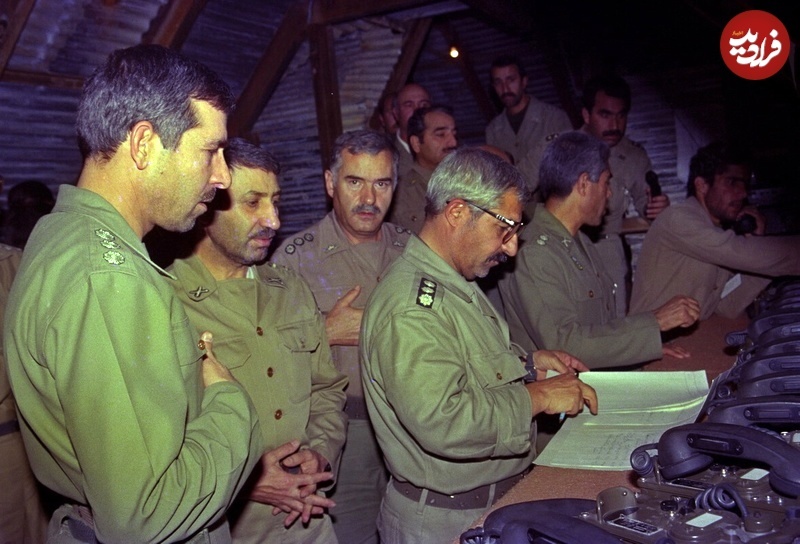 چهره جدی سرلشکر حسنی سعدی