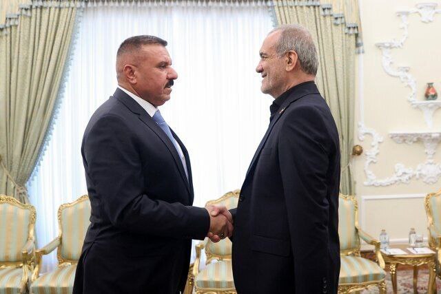 وزیر کشور عراق با پزشکیان