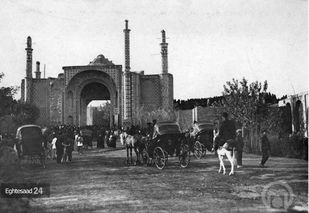 دروازه دولت تهران اوایل دوره پهلوی