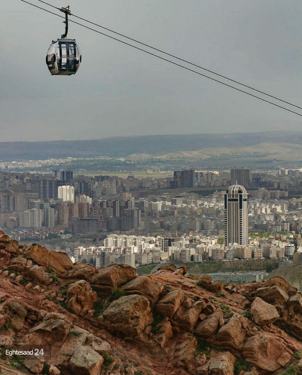 نمایی از شهر تبریز