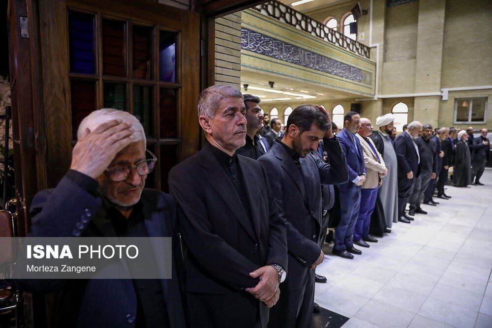 مراسم یادبود حسین طیب‌نیا