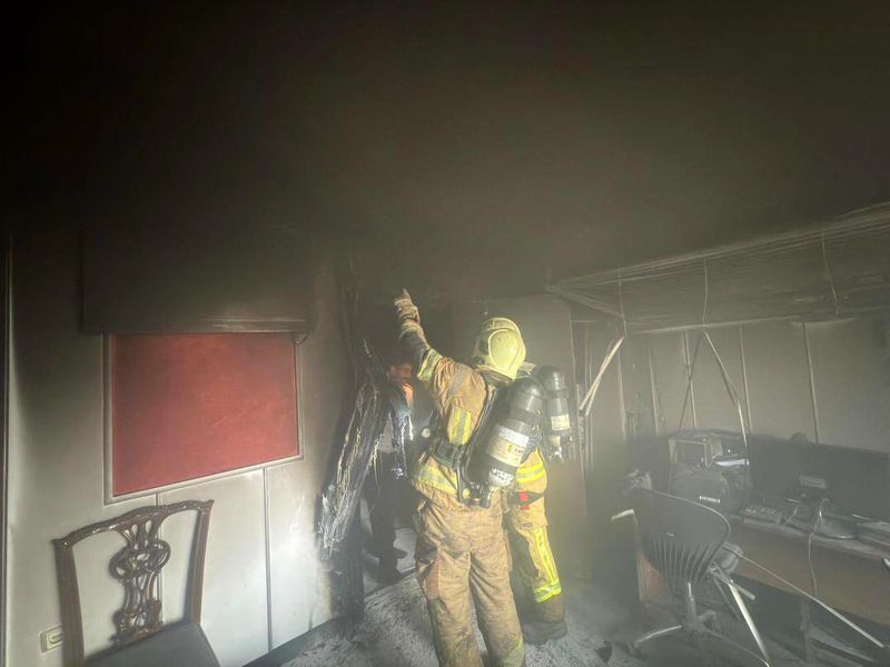 آتش‌سوزی در محدوده بازار بزرگ تهران