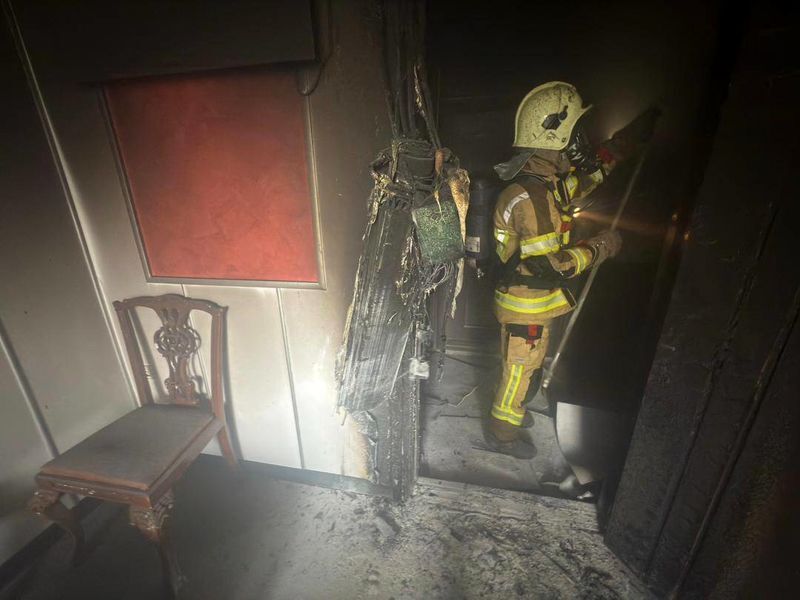 آتش‌سوزی در محدوده بازار بزرگ تهران