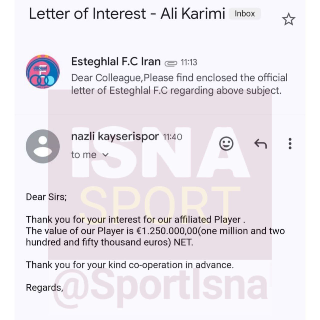 جذب علی کریمی برای استقلال چقدر آب می‌خورد؟