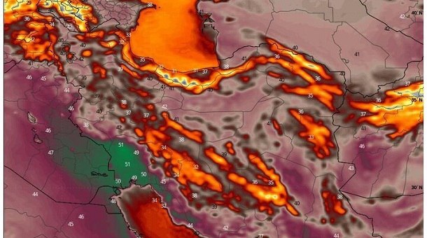 نقشه هواشناسی