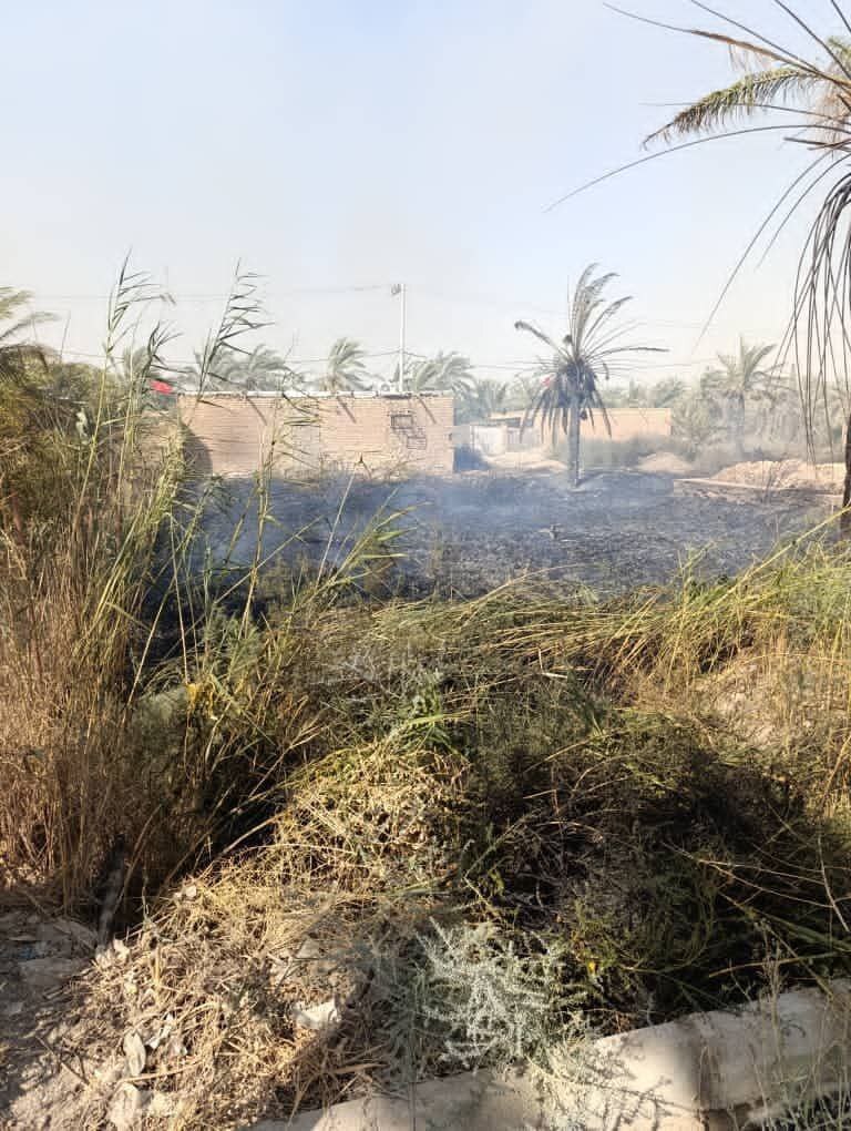 آتش‌سوزی در آبادان