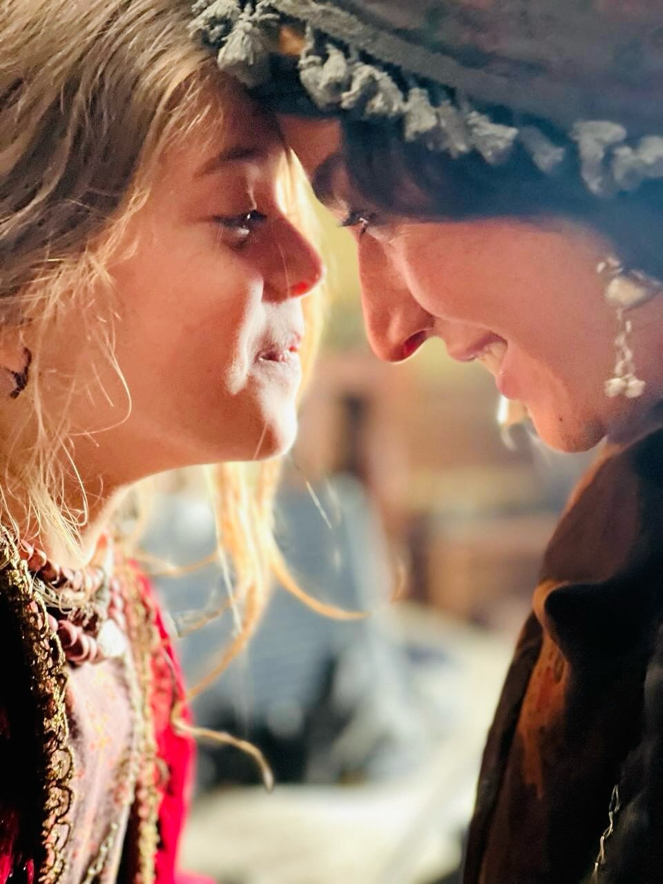 سیمین شکارگاه در پشت‌صحنه