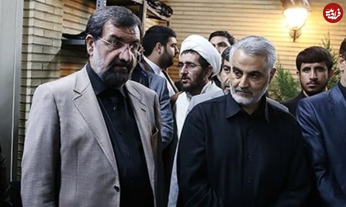 حاج قاسم سلیمانی و محسن رضایی