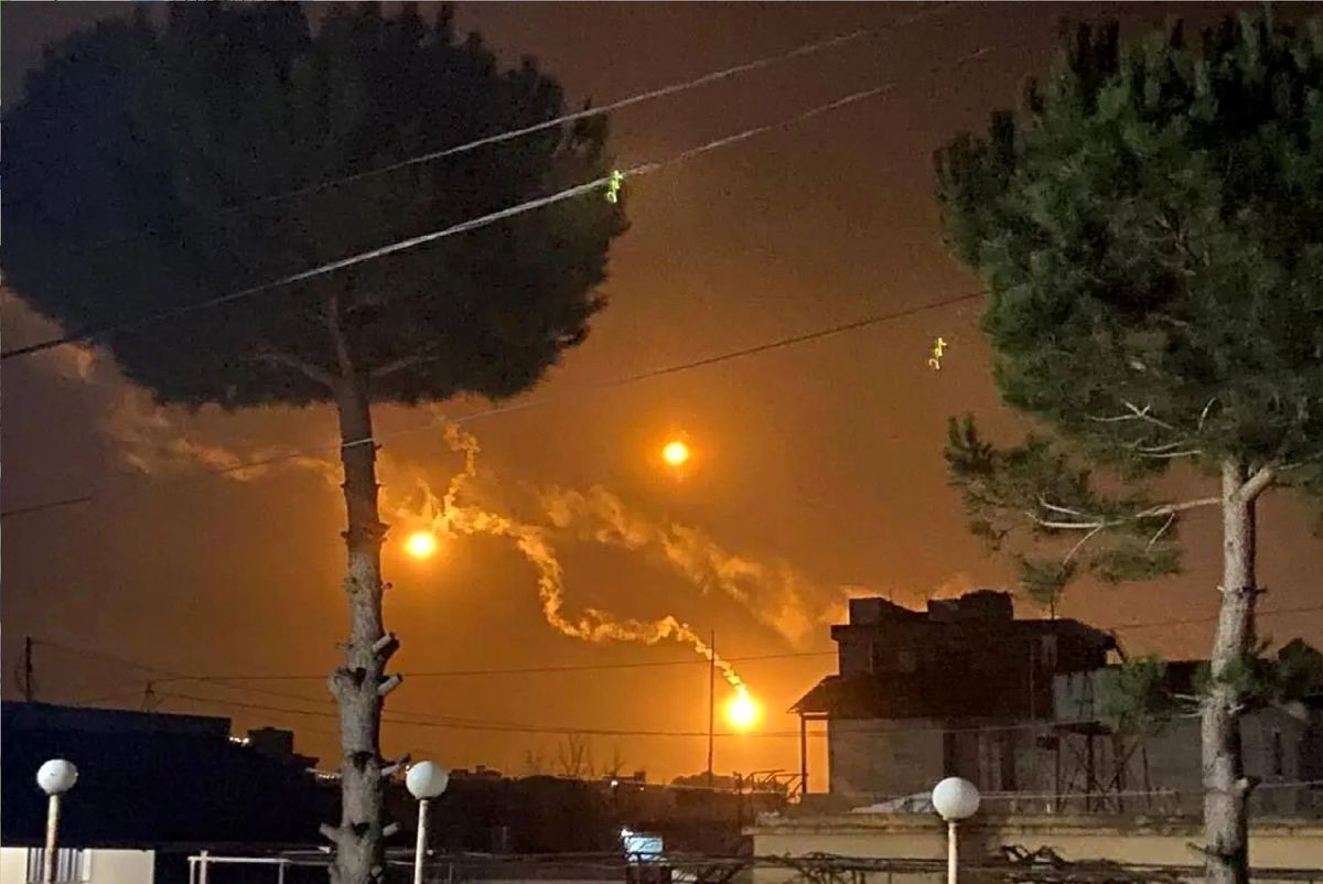 شلیک موشک‌های ایران