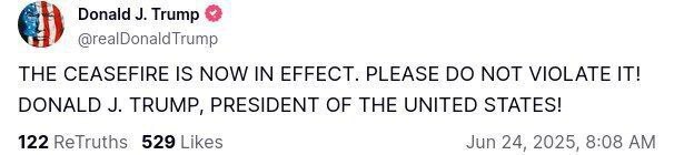 توییت ترامپ