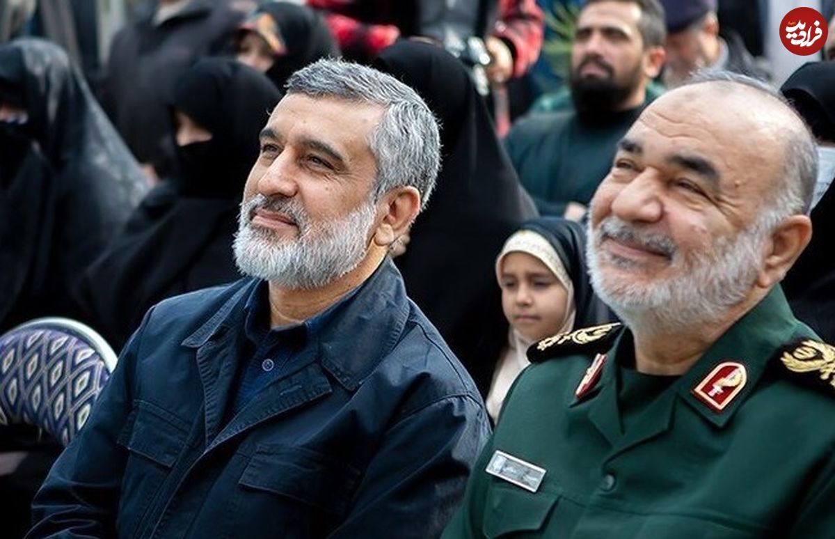 سردار حاجی زاده در یک مراسم