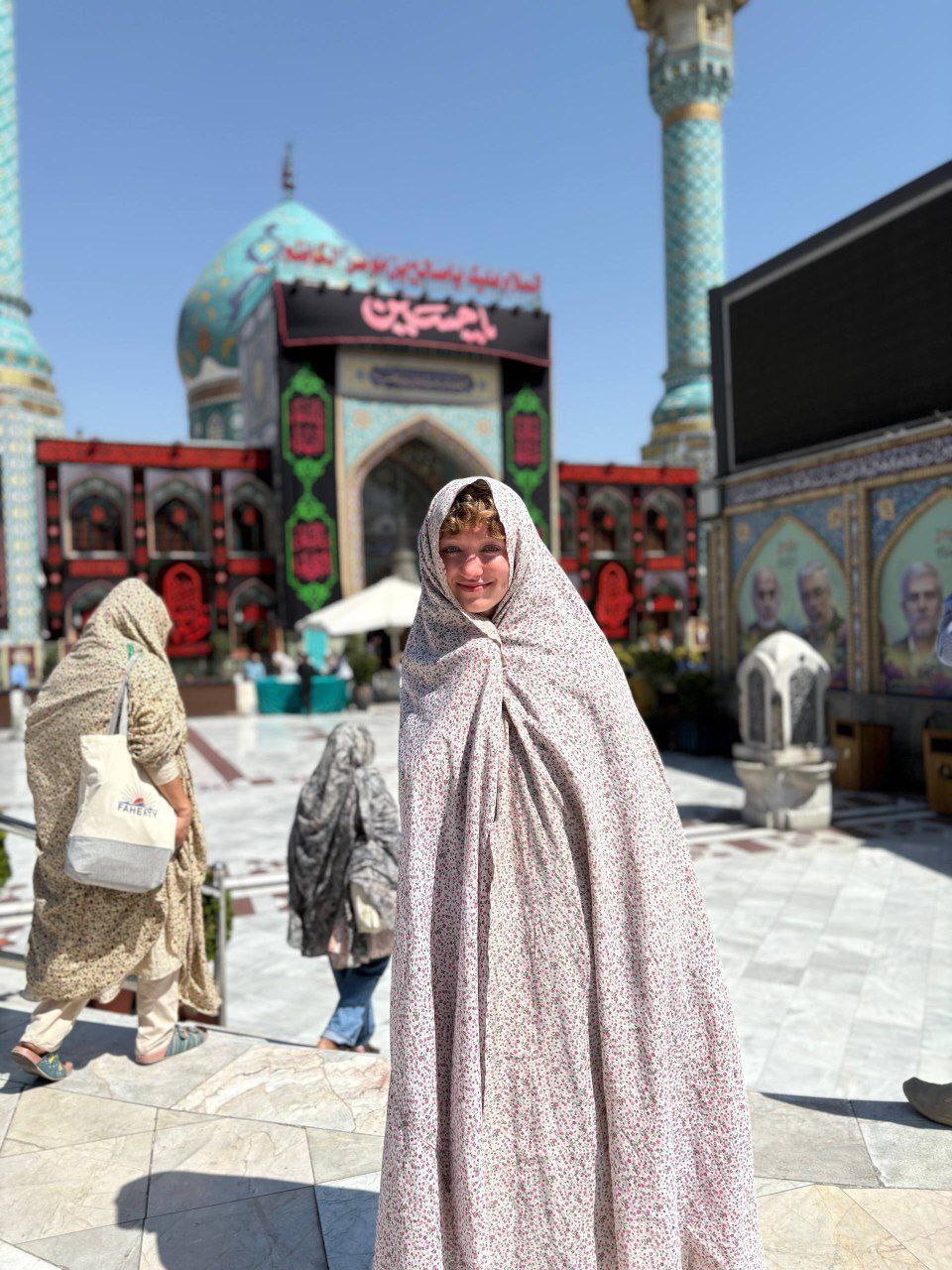 تغییر پوشش خبرنگاران زن خارجی