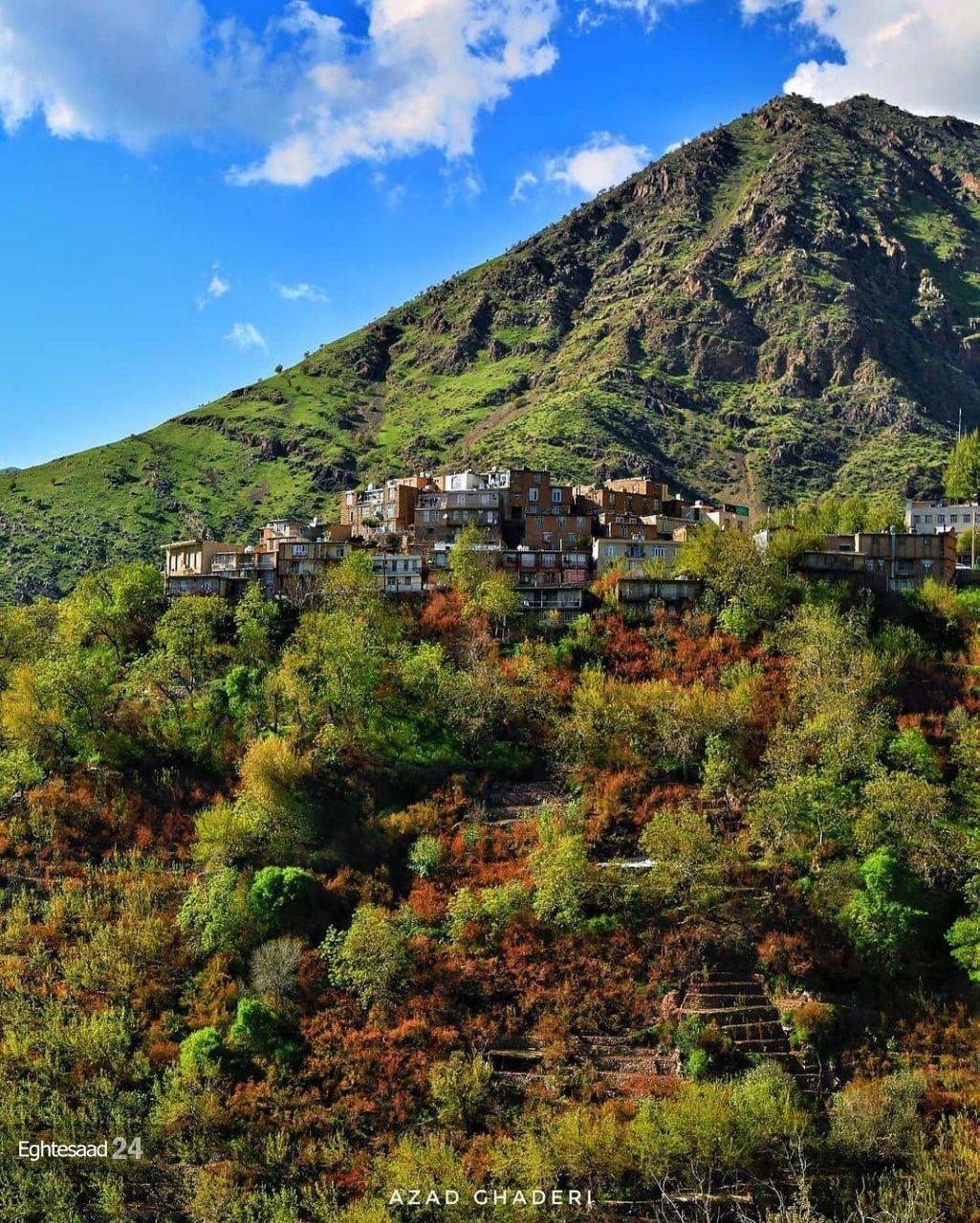 نوسود نگین سرسبز شهرستان پاوه