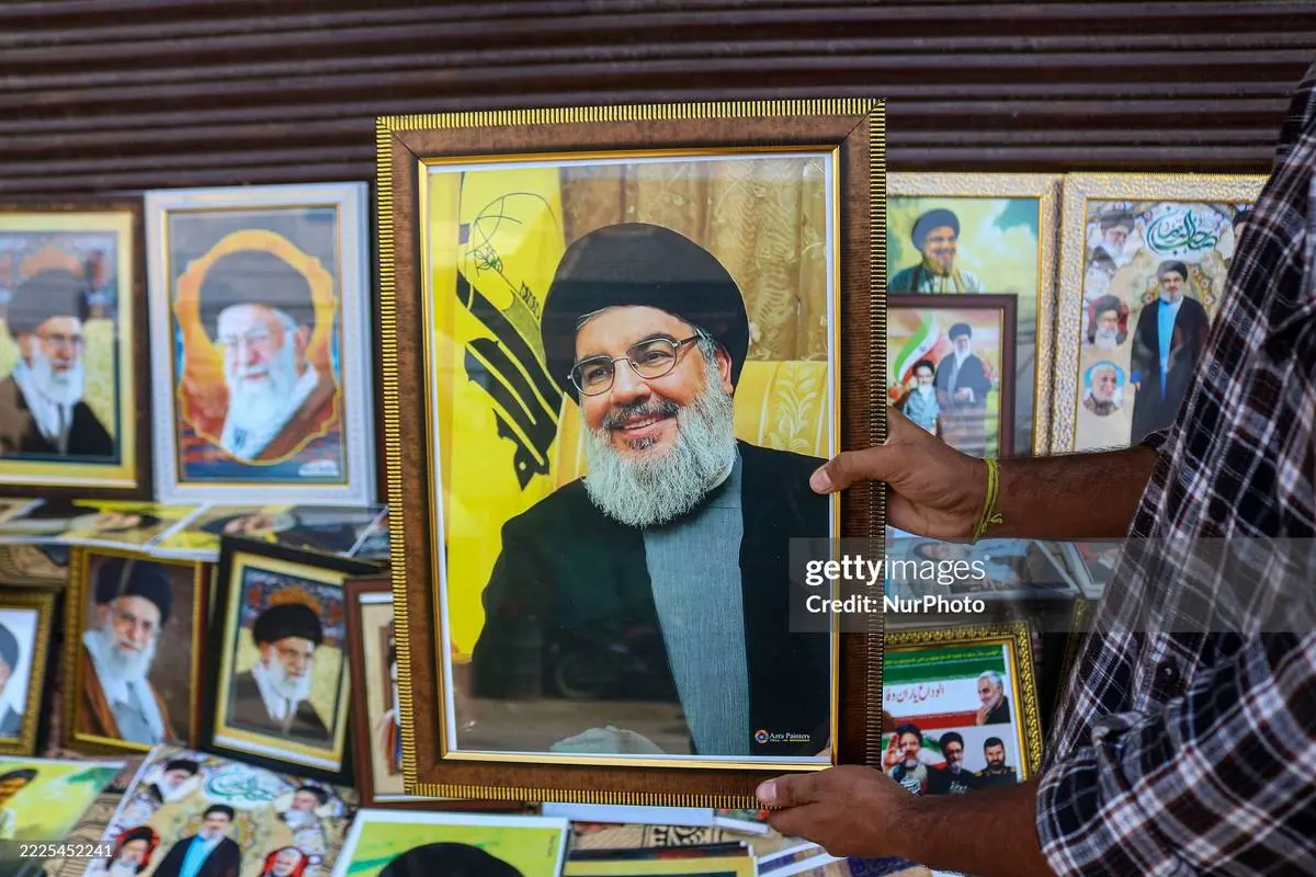 فروش تصاویر سید حسن نصرالله