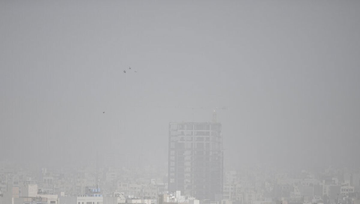 هوای تهران در وضعیت قرمز