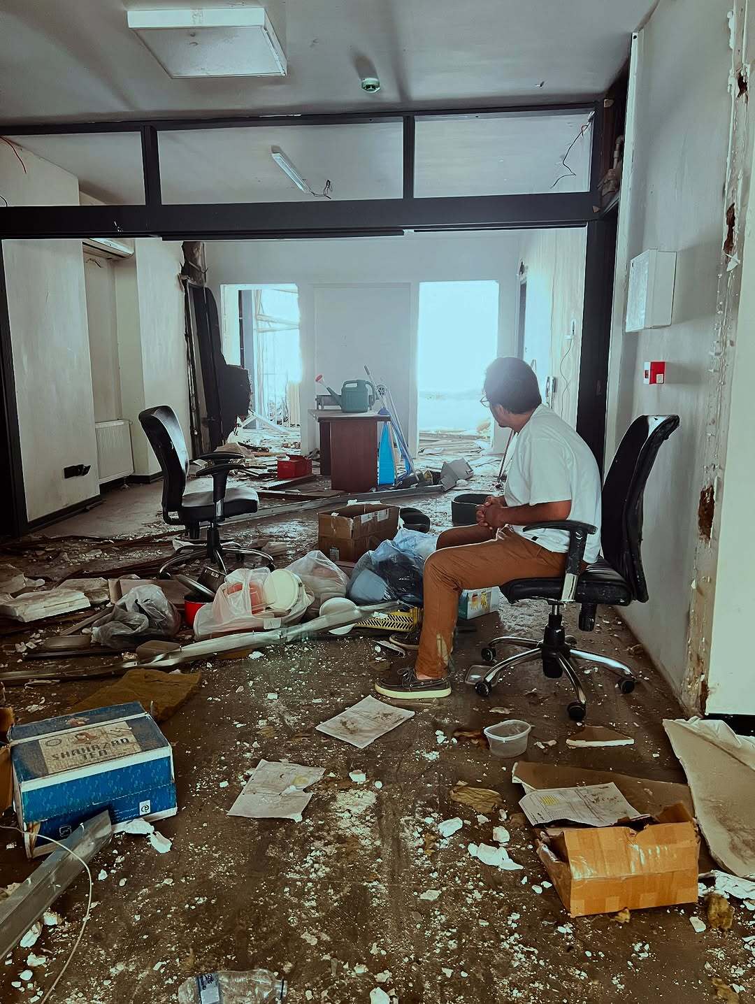 موج انفجارخسارت زد