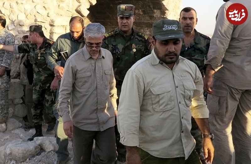 سرلشکر باقری در شهر حلب سوریه