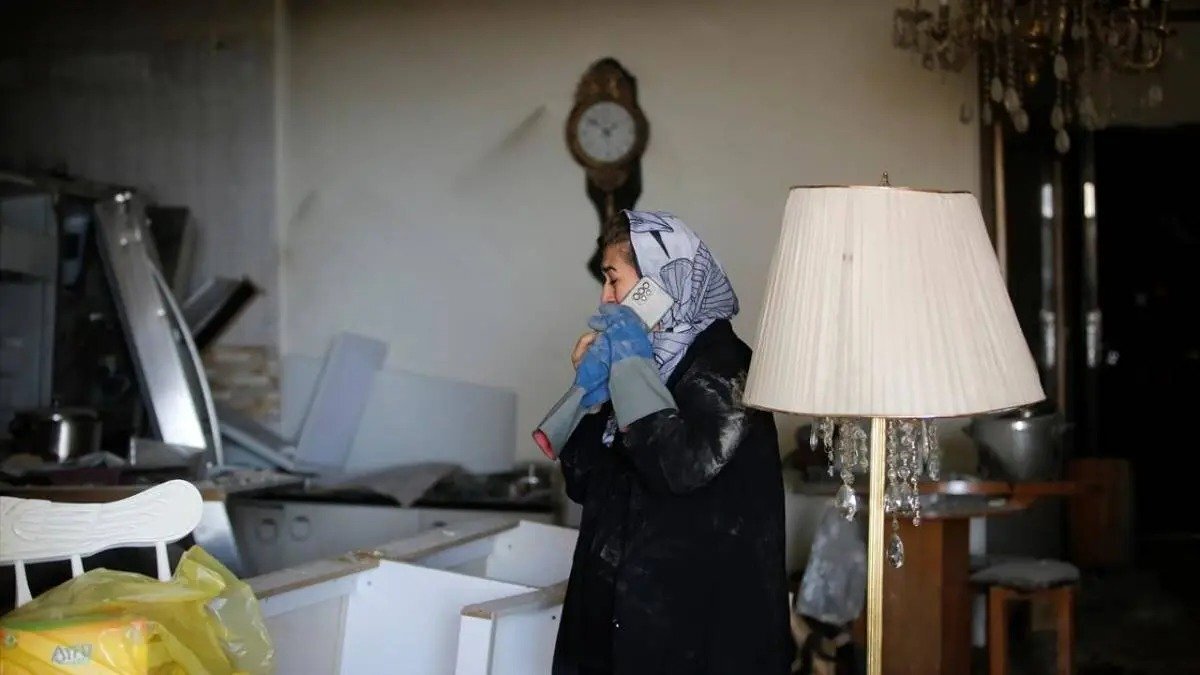 تخریب خانه در زمان جنگ