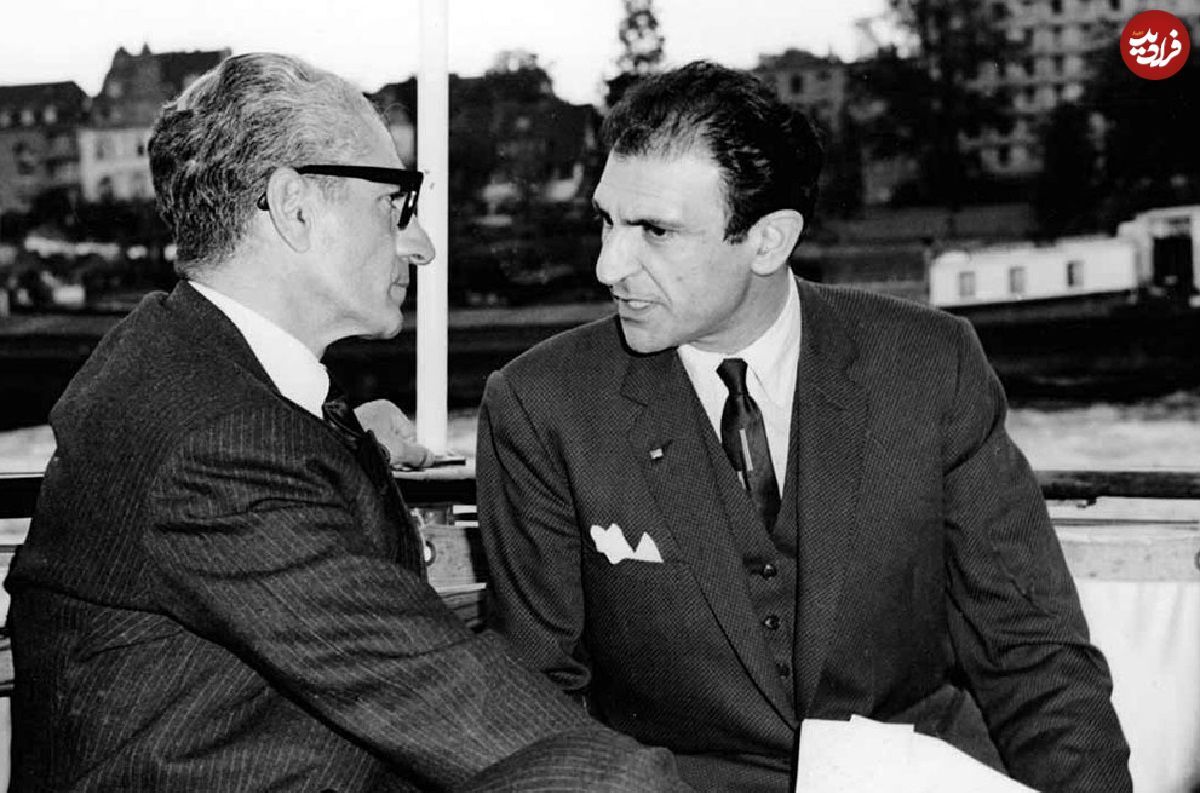 اردشیر زاهدی و محمدرضا پهلوی