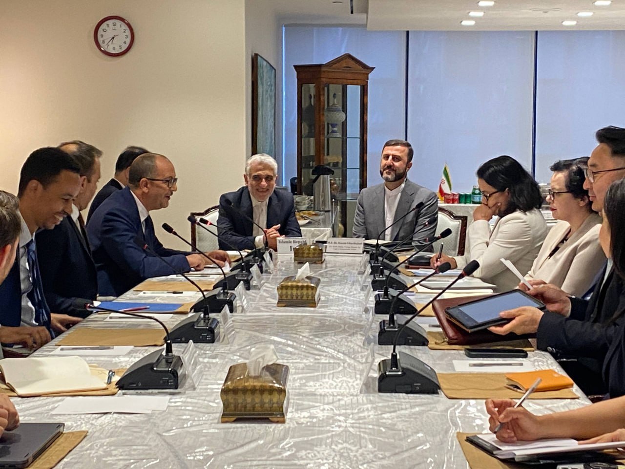 غریب‌آبادی و اعضای غیردائم شورای امنیت