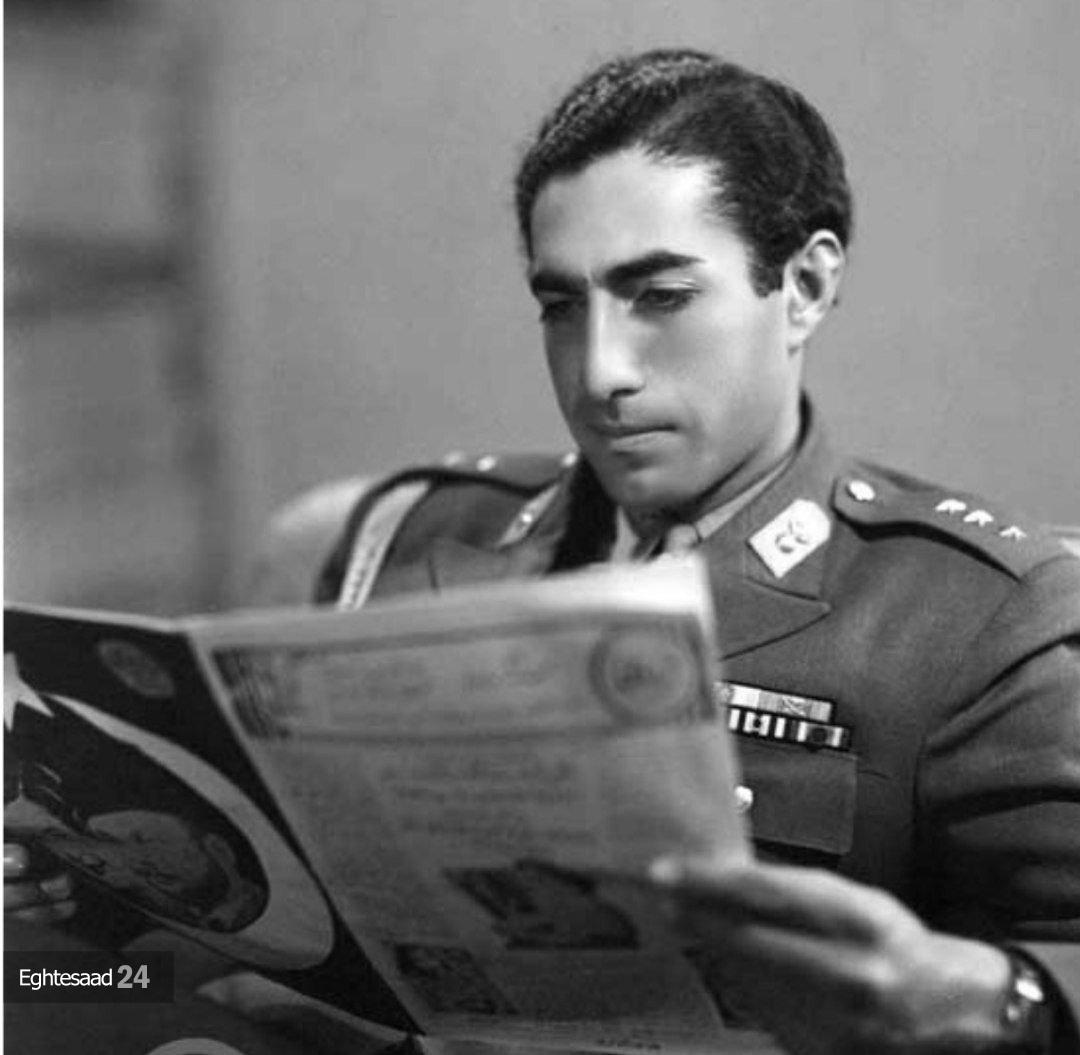 ژست جالب علیرضا پهلوی پسر رضا خان