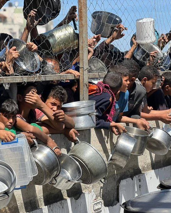 قحطی شدید در فلسطین