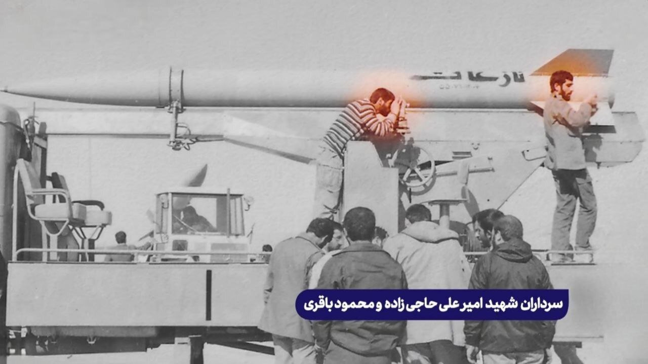 ژست جنگی سردار حاجی‌زاده و باقری