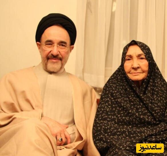 عکس/ شباهت باورنکردنی سیدمحمد خاتمی به مادرش