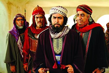 عکس/ چهره وحشتناک جن سریال مختارنامه ۱۵ سال پیش در اتاق گریم