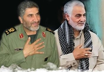 عکس/ ظاهر متفاوت سردار احمد کاظمی ۴۴ سال پیش سوار بر اسب در جبهه