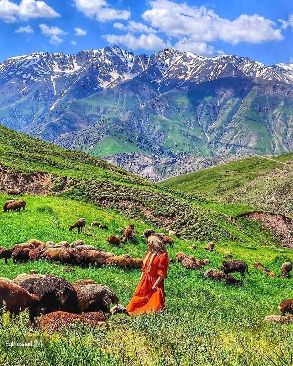 طبیعت بکر و زیبای روستای تاریخی پیچ بن