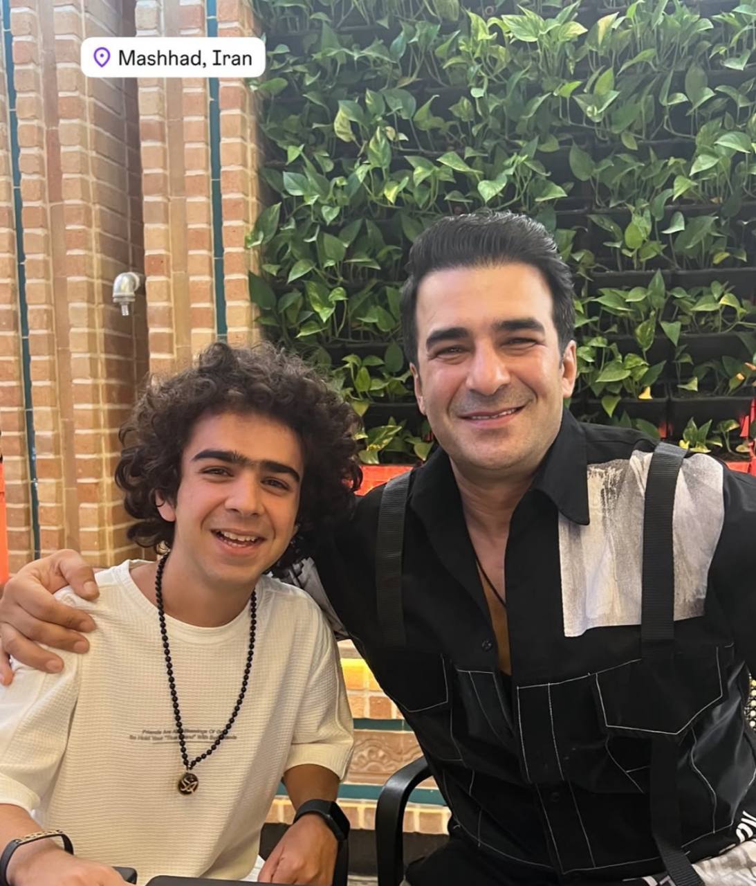 یوسف تیموری و بازیگر سریال نوروز رنگی