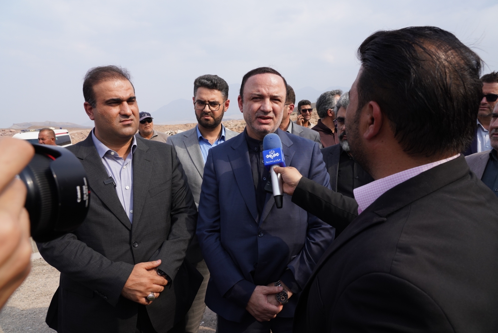 بازدید دبیر شورایعالی مناطق آزاد کشور از عملیات احداث جاده اوراسیا