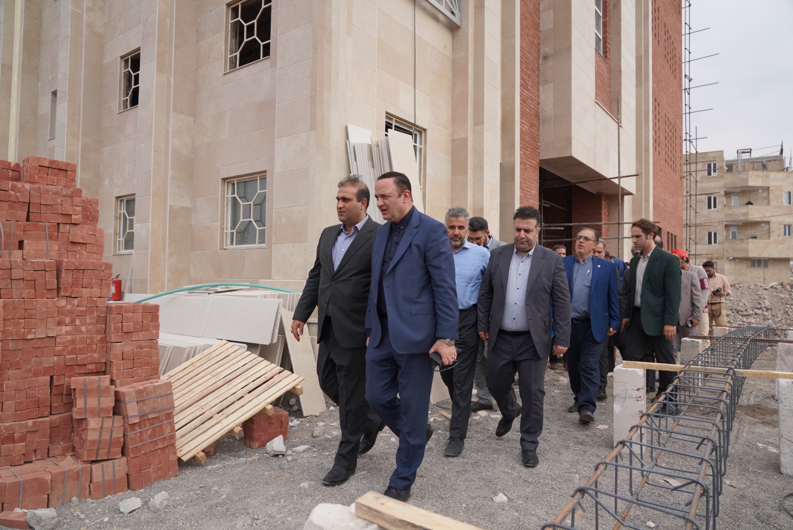 بازدید دبیر شورایعالی مناطق آزاد کشور از پروژه فرهنگسرای ارس بازدید دبیر شورایعالی مناطق آزاد کشور از پروژه فرهنگسرای ارس