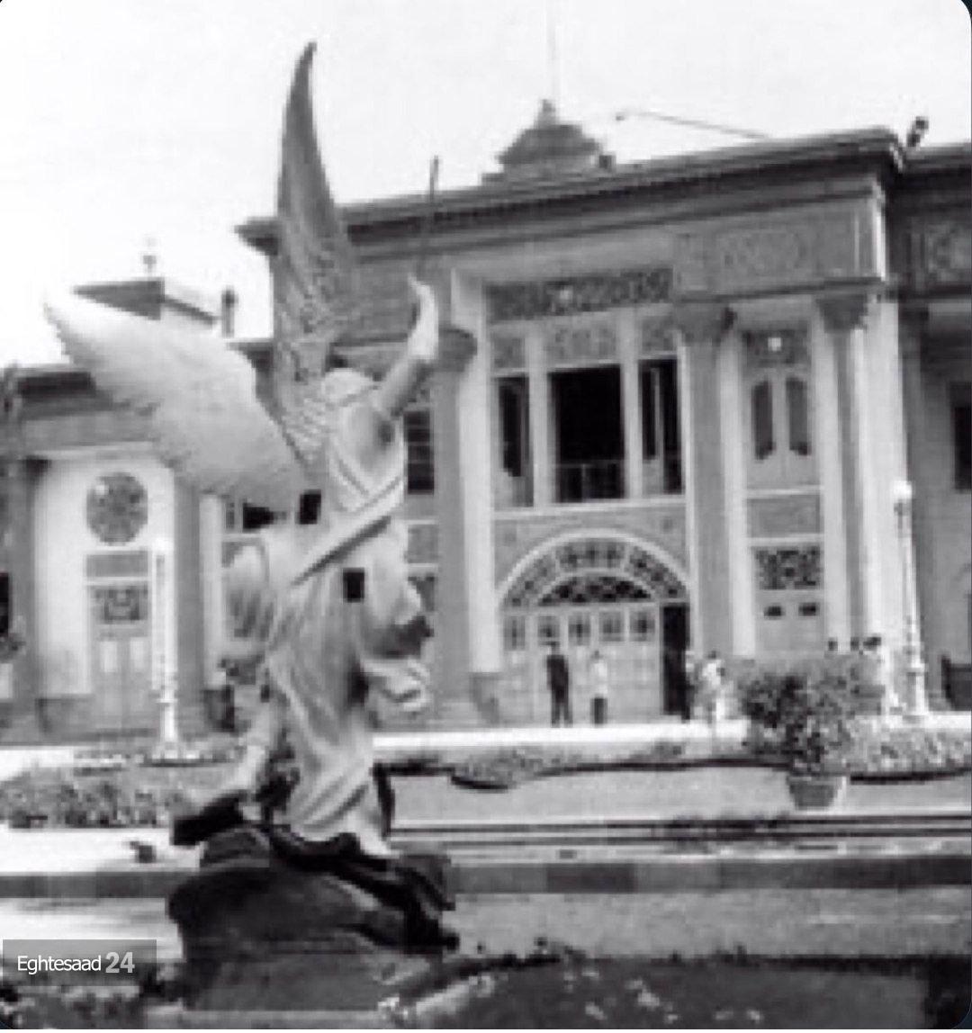 مجسمه آزادی اهدایی از سردار اسعد بختیاری