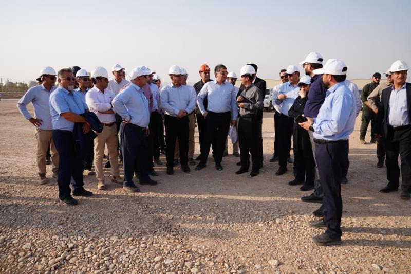 بازدید میدانی معاونان و مدیران ارشد گروه صنایع پتروشیمی خلیج فارس از پروژههای بیدبلند خلیجفارس بازدید میدانی معاونان و مدیران ارشد گروه صنایع پتروشیمی خلیج فارس از پروژههای بیدبلند خلیجفارس