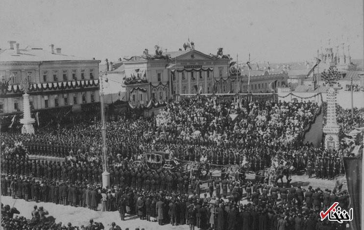 مراسم استقبال از ناصرالدین شاه