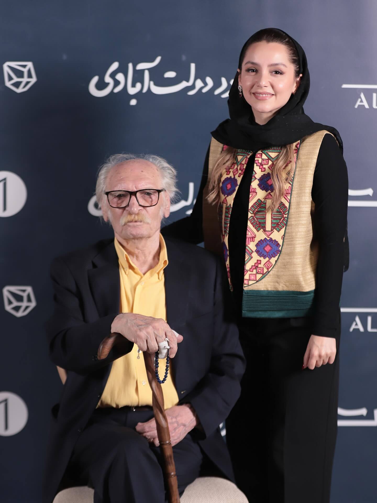 نازنین بیاتی در مهمانی چهره مشهور