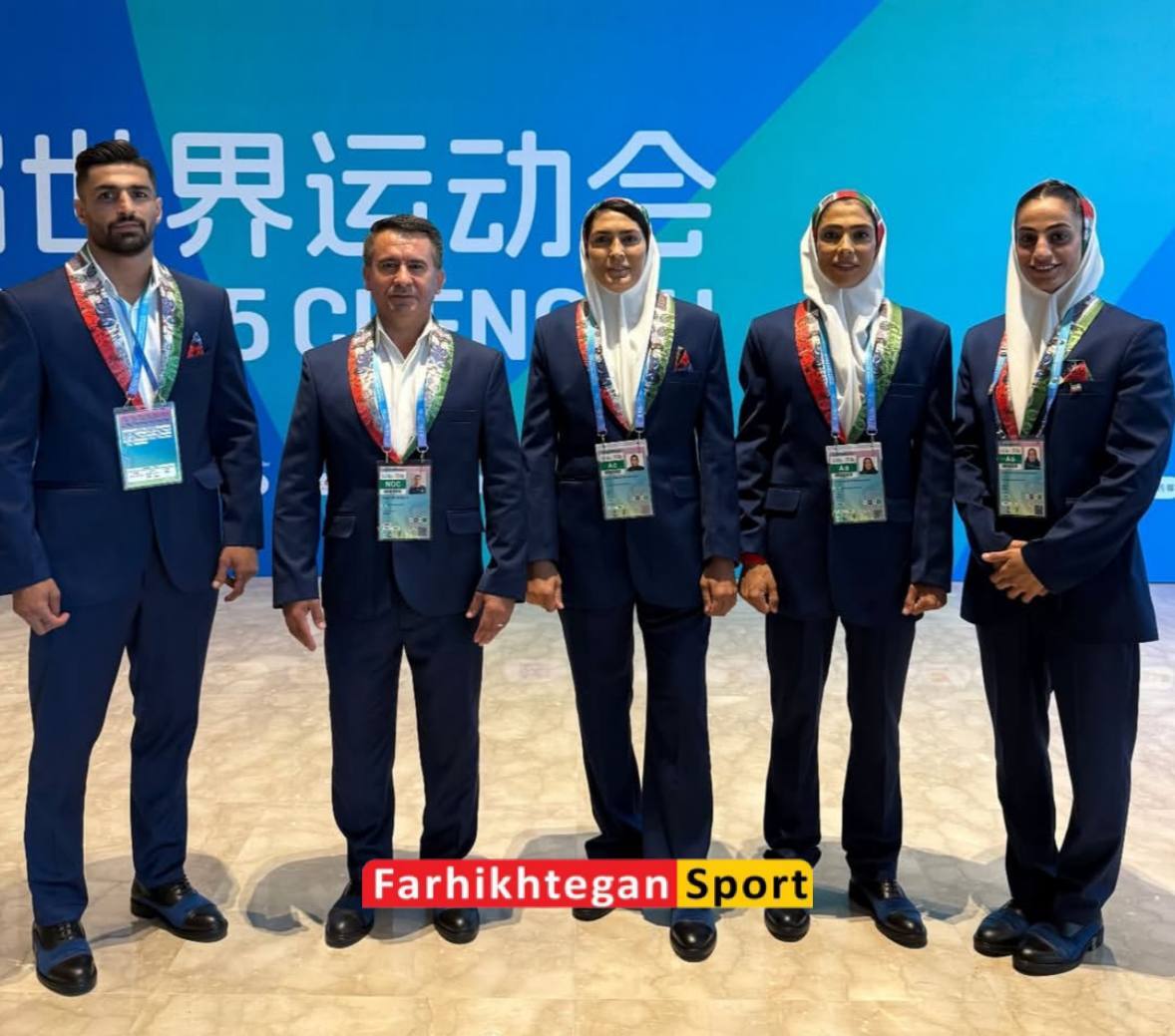 ملی‌پوشان زن و مرد ایران در بازی‌های جهانی