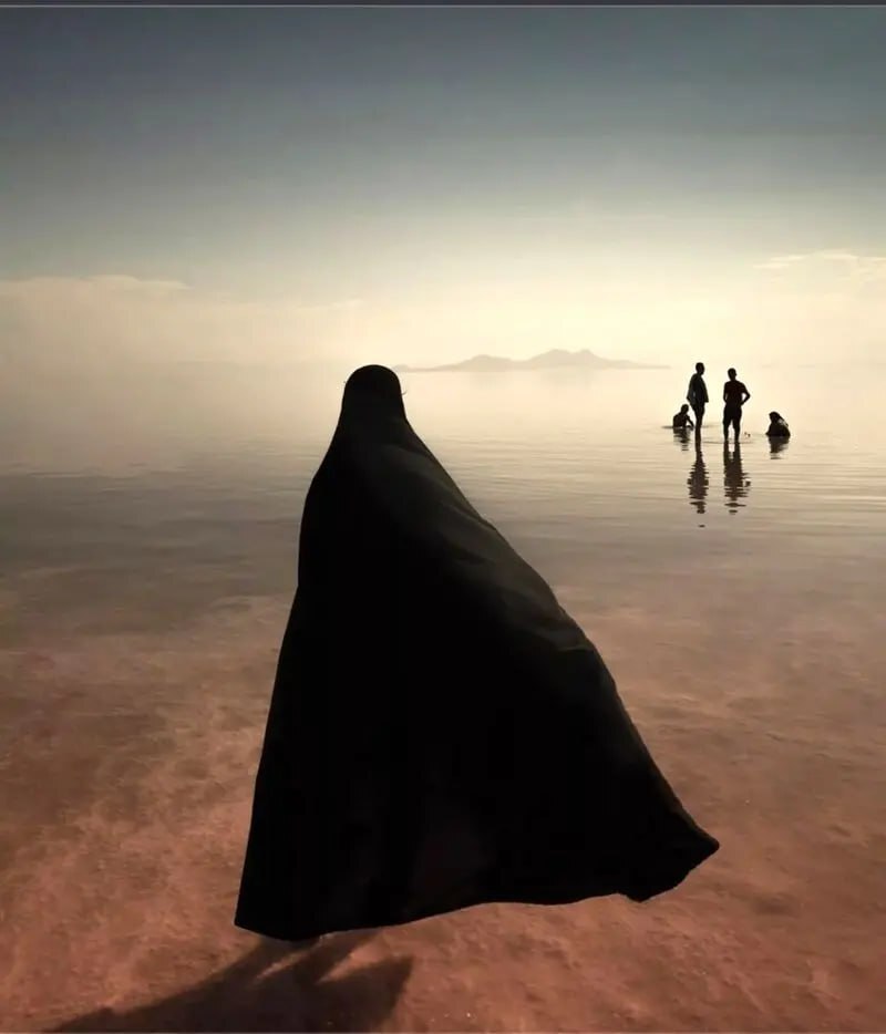 تکان‌دهنده از دریاچه ارومیه