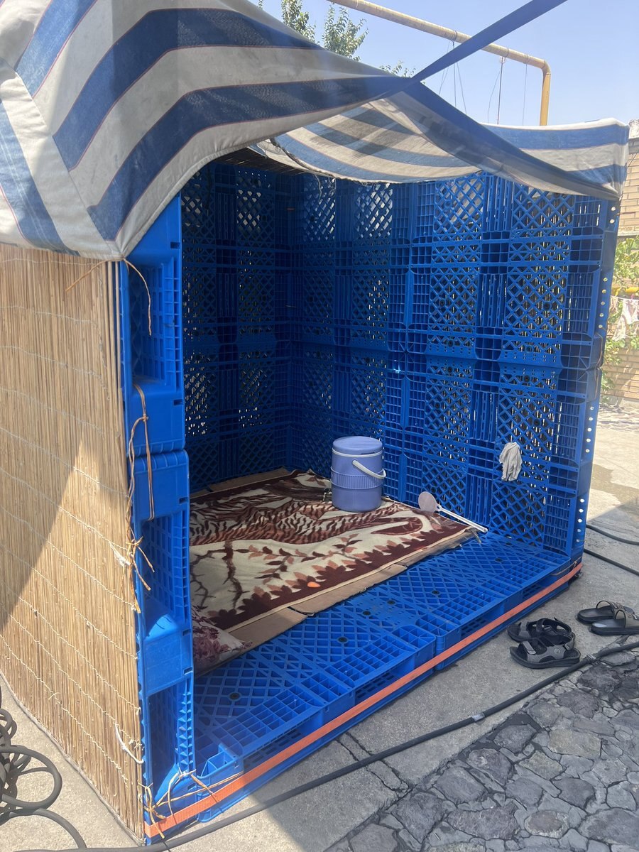 وضعیت زندگی یک هموطن در بی‌برقی