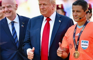 فغانی در کنار ترامپ فغانی در کنار ترامپ