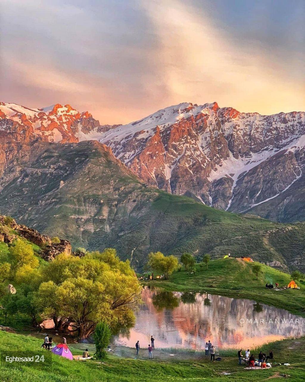طبیعت زیبای چومان