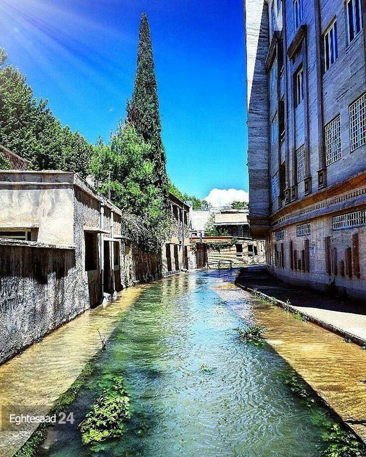 محله شاه آباد خرم آباد در تابستان