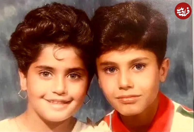 الناز شاکردوست در ۸ سالگی