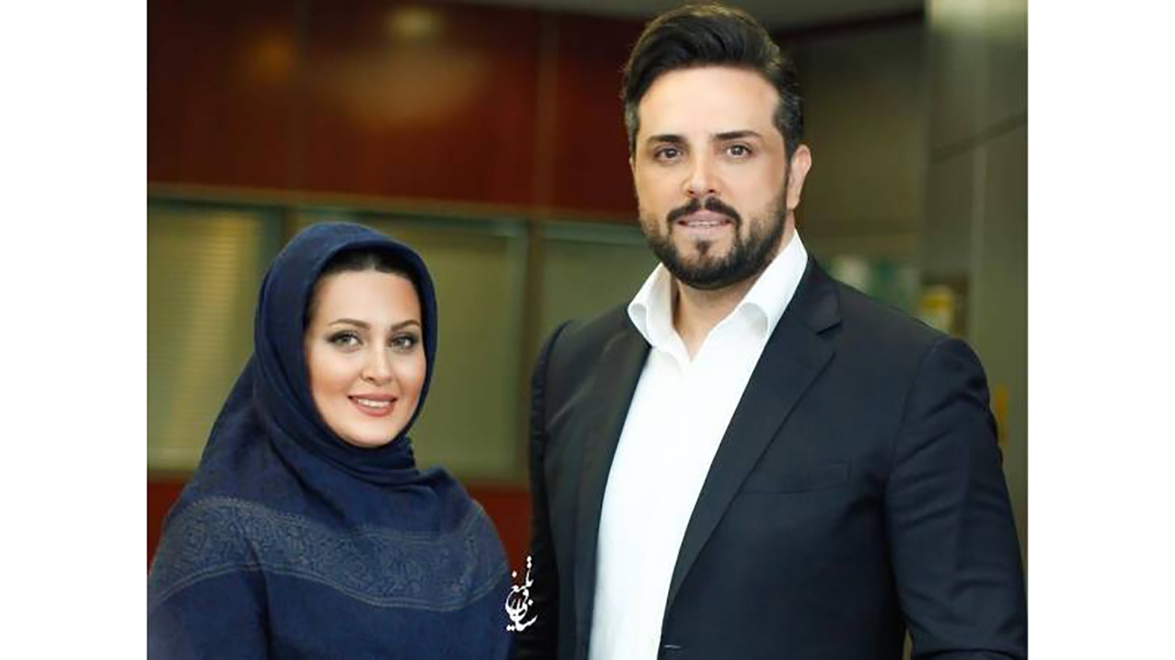 پدرام کریمی و همسرش