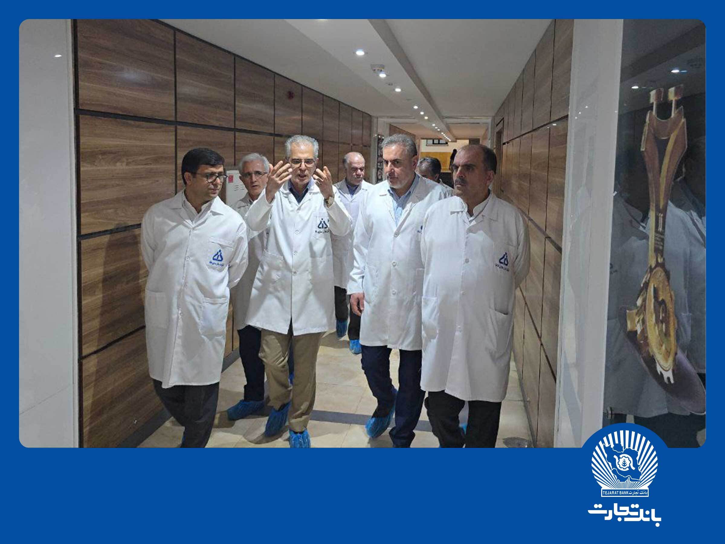حمایت از صنعت داروسازی برنامه راهبردی بانک تجارت است حمایت از صنعت داروسازی برنامه راهبردی بانک تجارت است