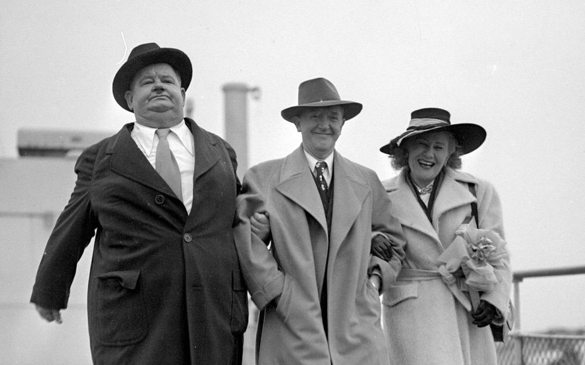 لورل و هاردی 74 سال پیش