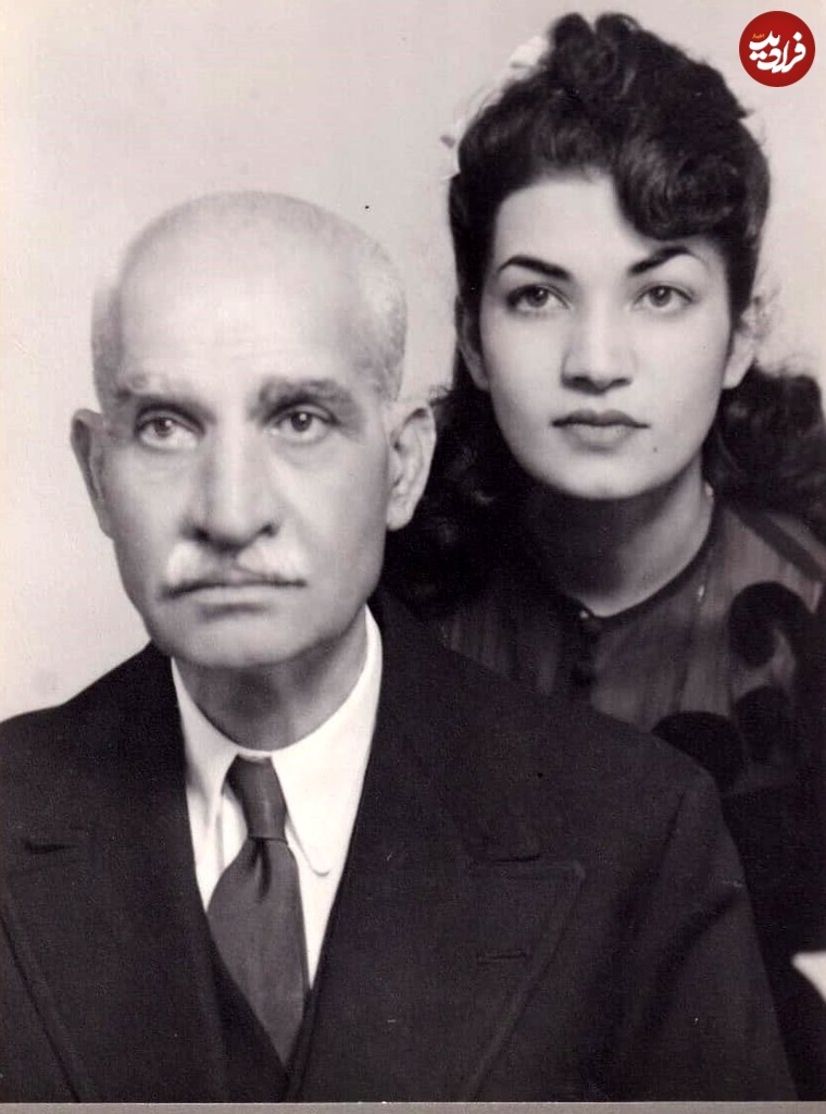 چهره غمگین رضاخان