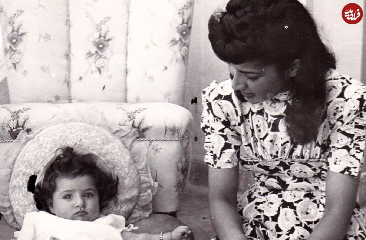 اشرف پهلوی و دخترش